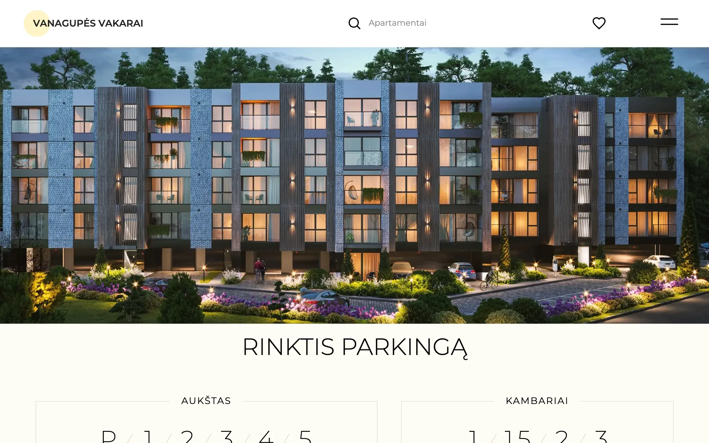 Apartments: the building as the picker