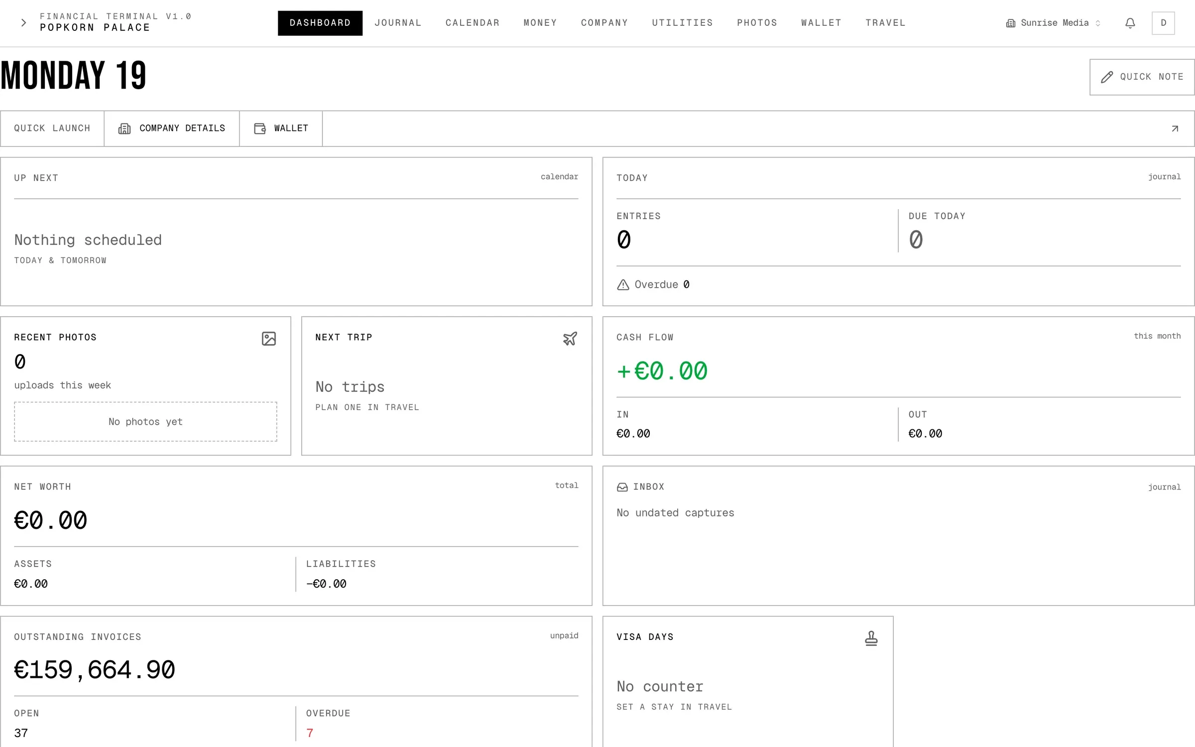 Dashboard