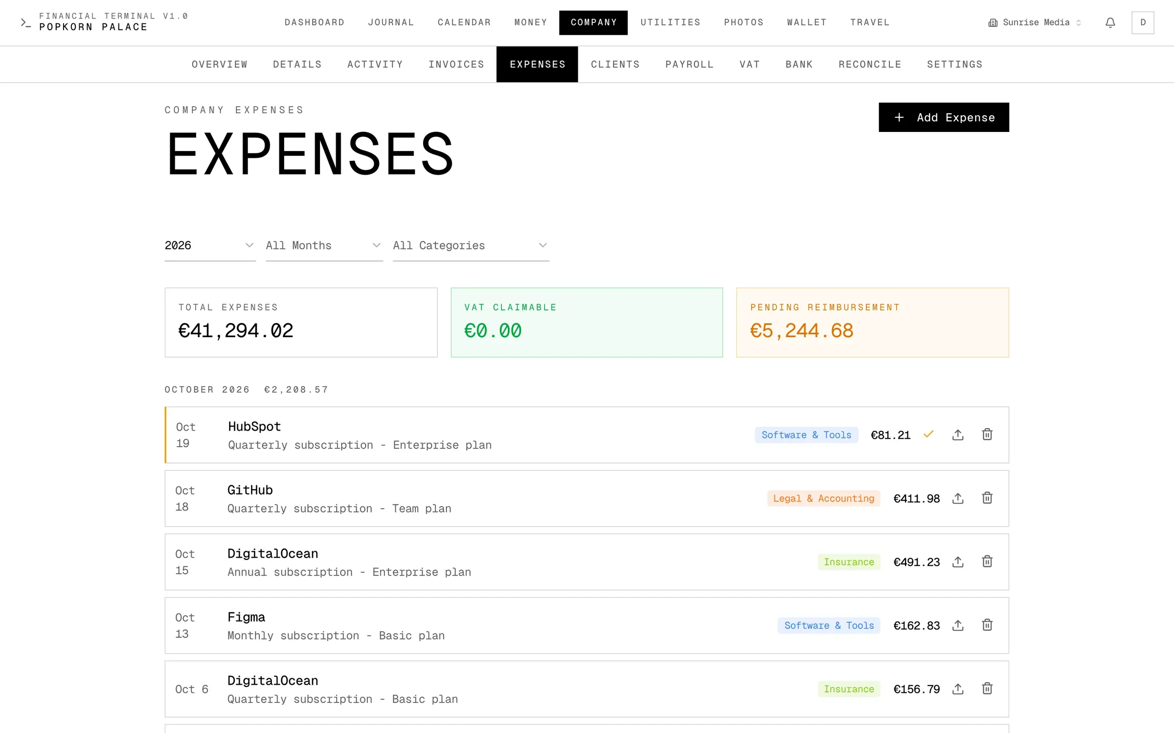 Expenses