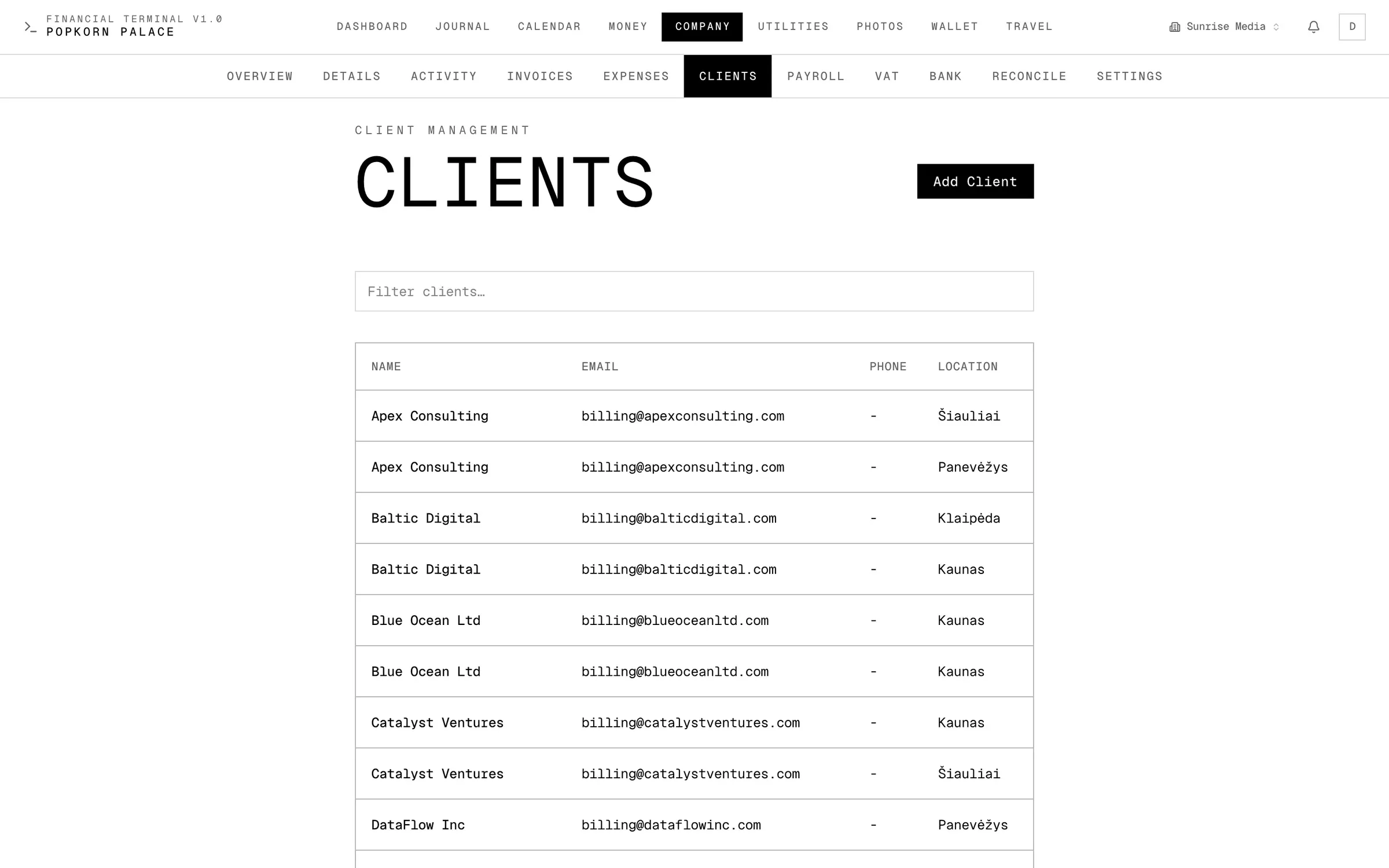 Clients
