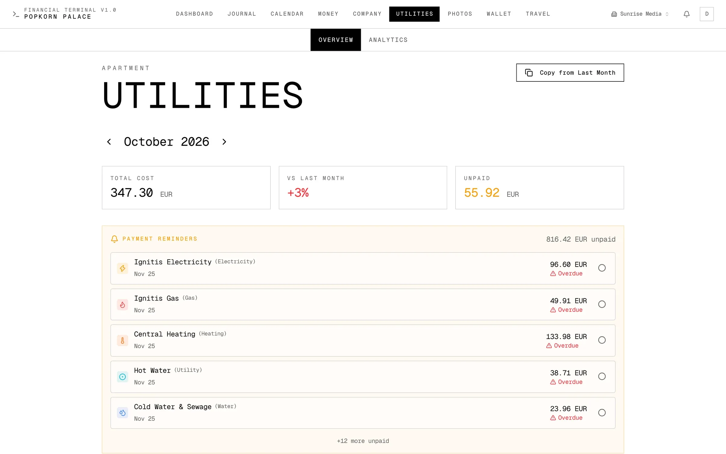 Utilities