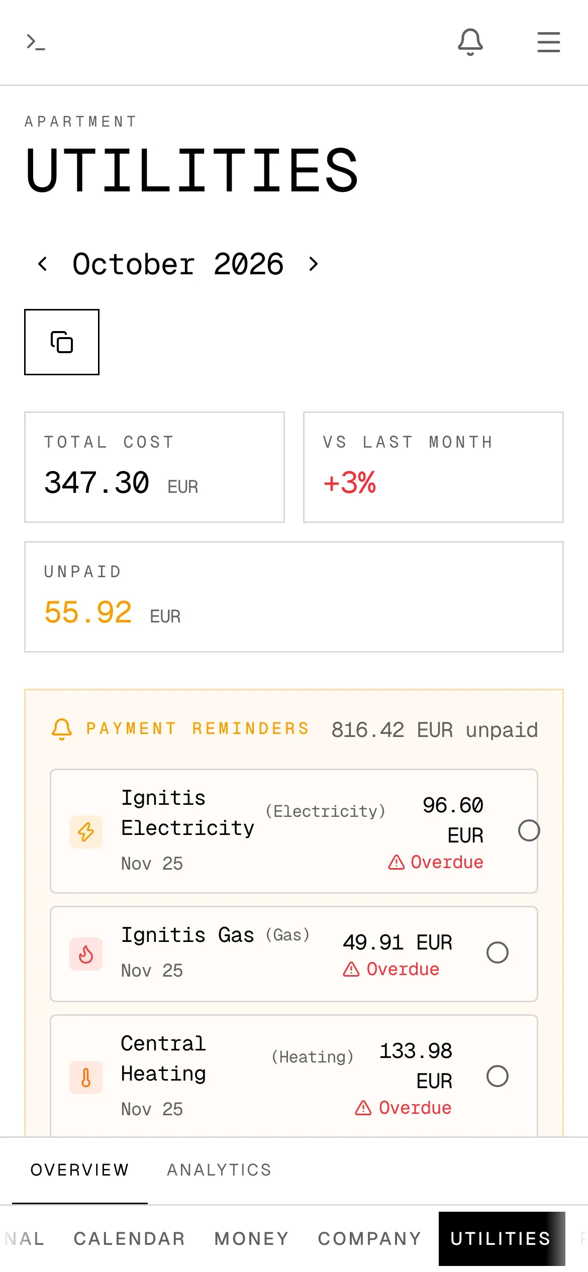 Utilities