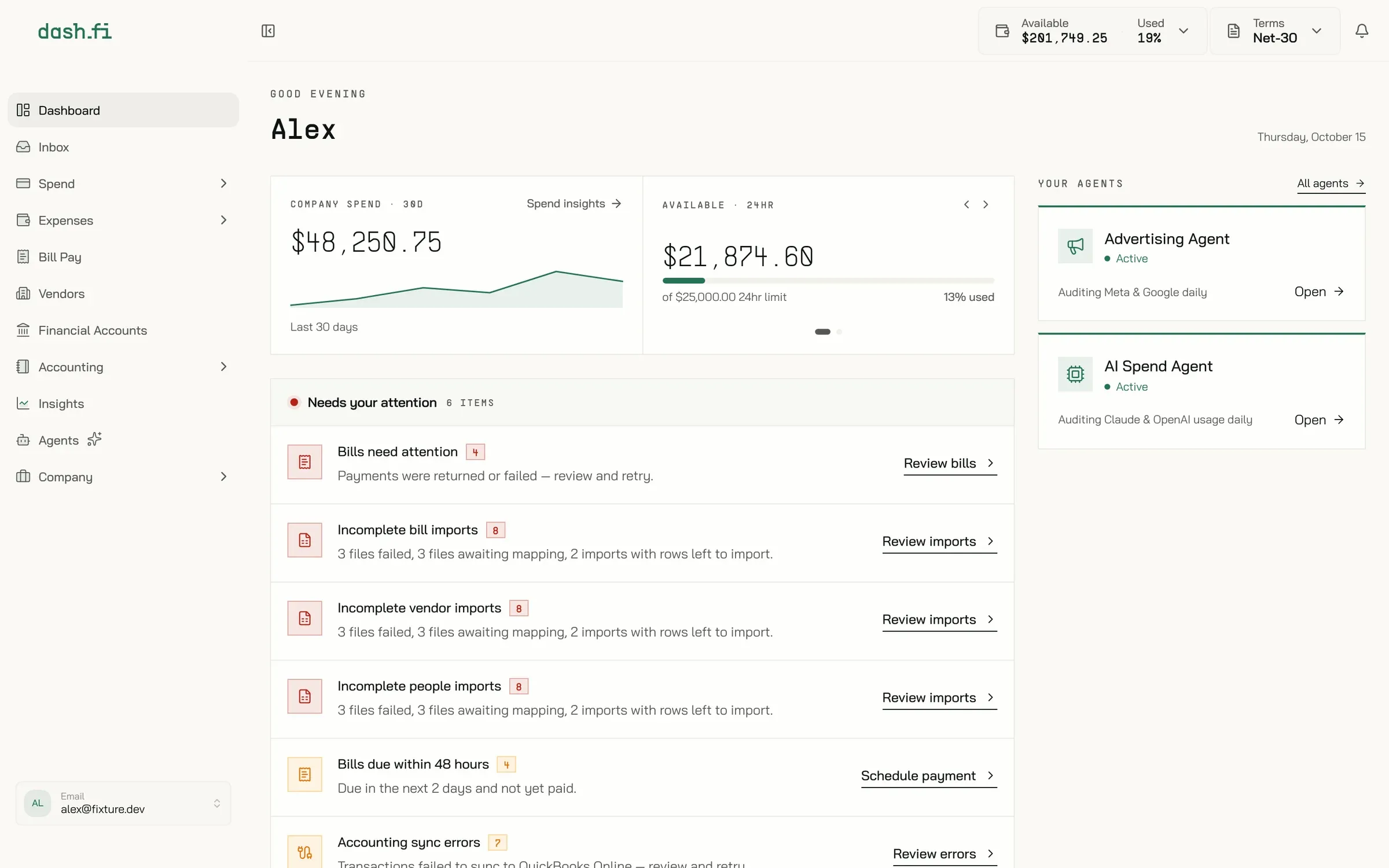 Dashboard