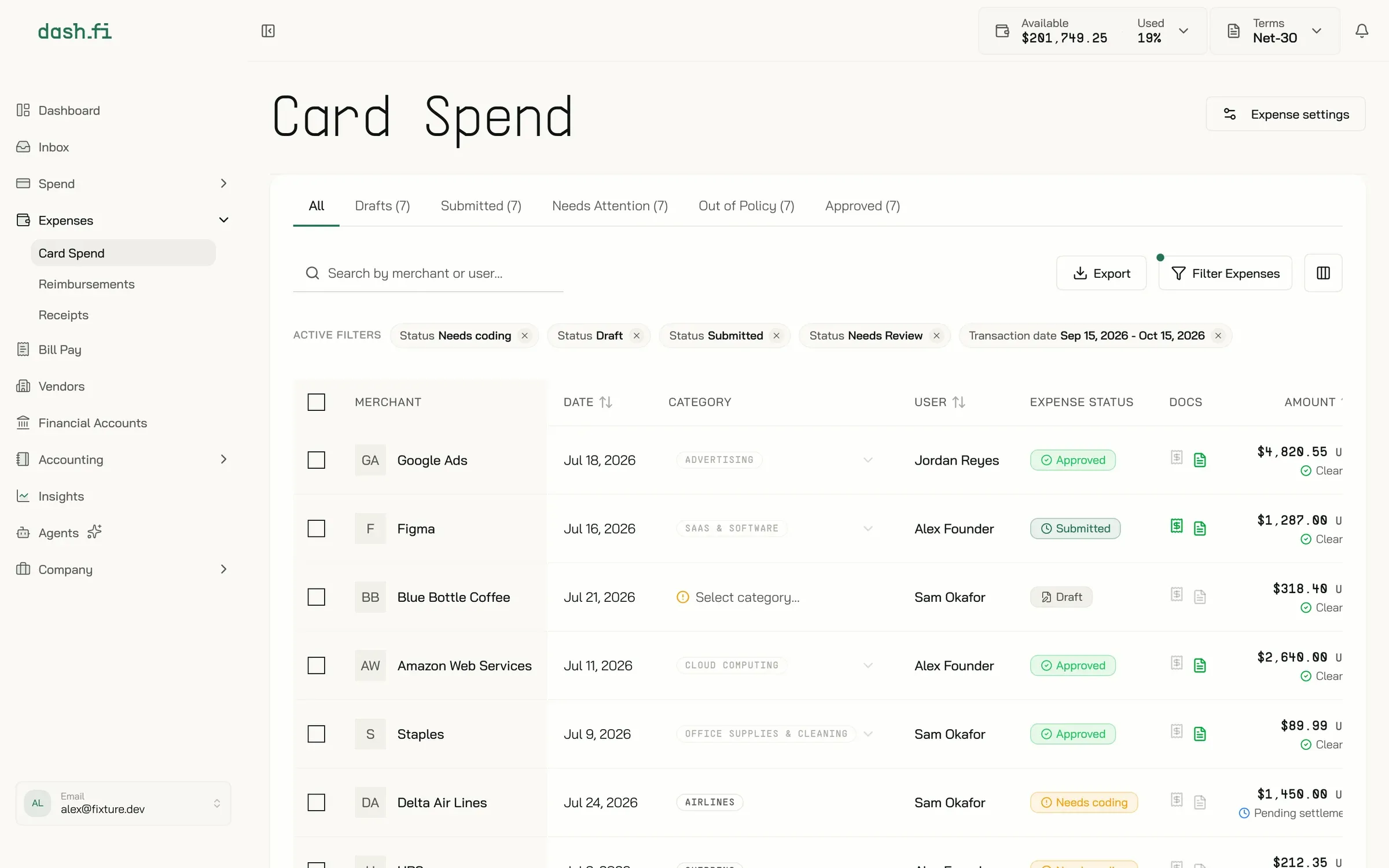 Expenses